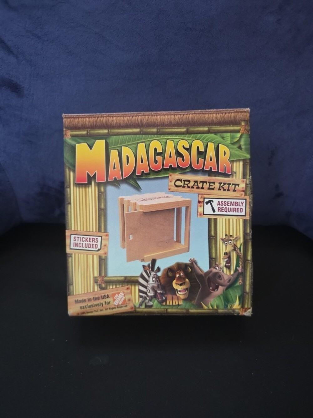Madagascar The Movie Build Your Own Crate Kit